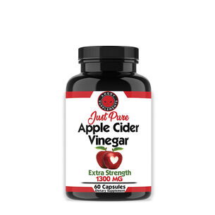 Just Pure Apple Cider Vinegar - 60 Capsules &#40;30 Servings&#41;  | GNC